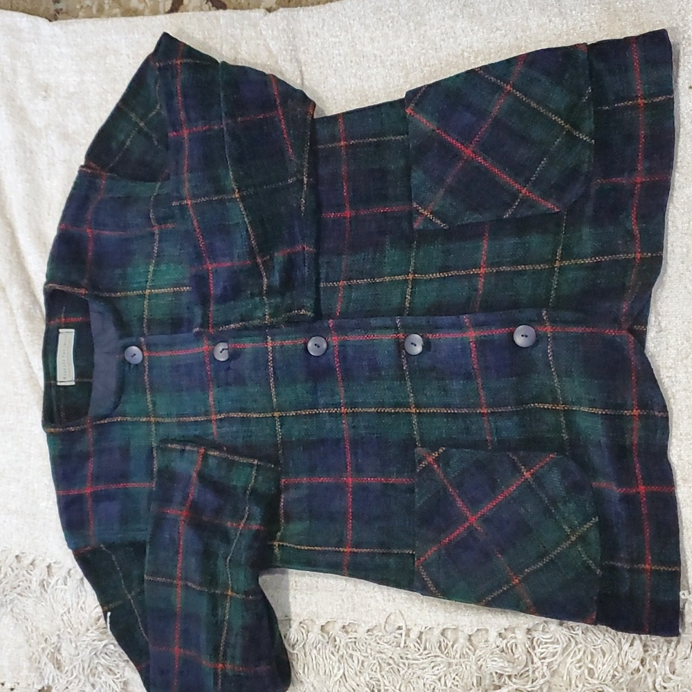 Weave of the Irish buttondown green cardigan sweater size L - Picture 10 of 17